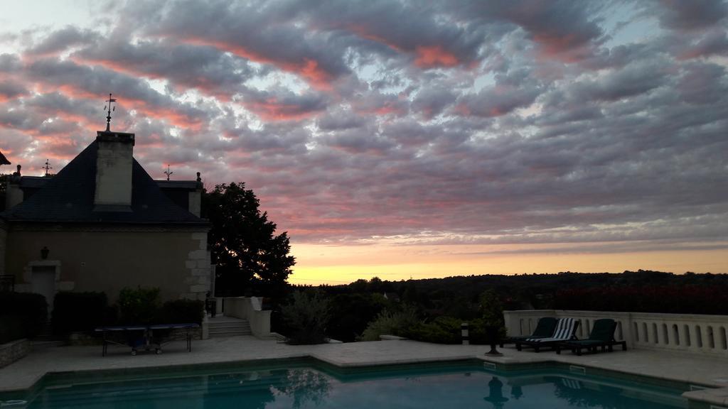 Bed and Breakfast Domaine De La Rocque Liorac-sur-Louyre Exterior foto