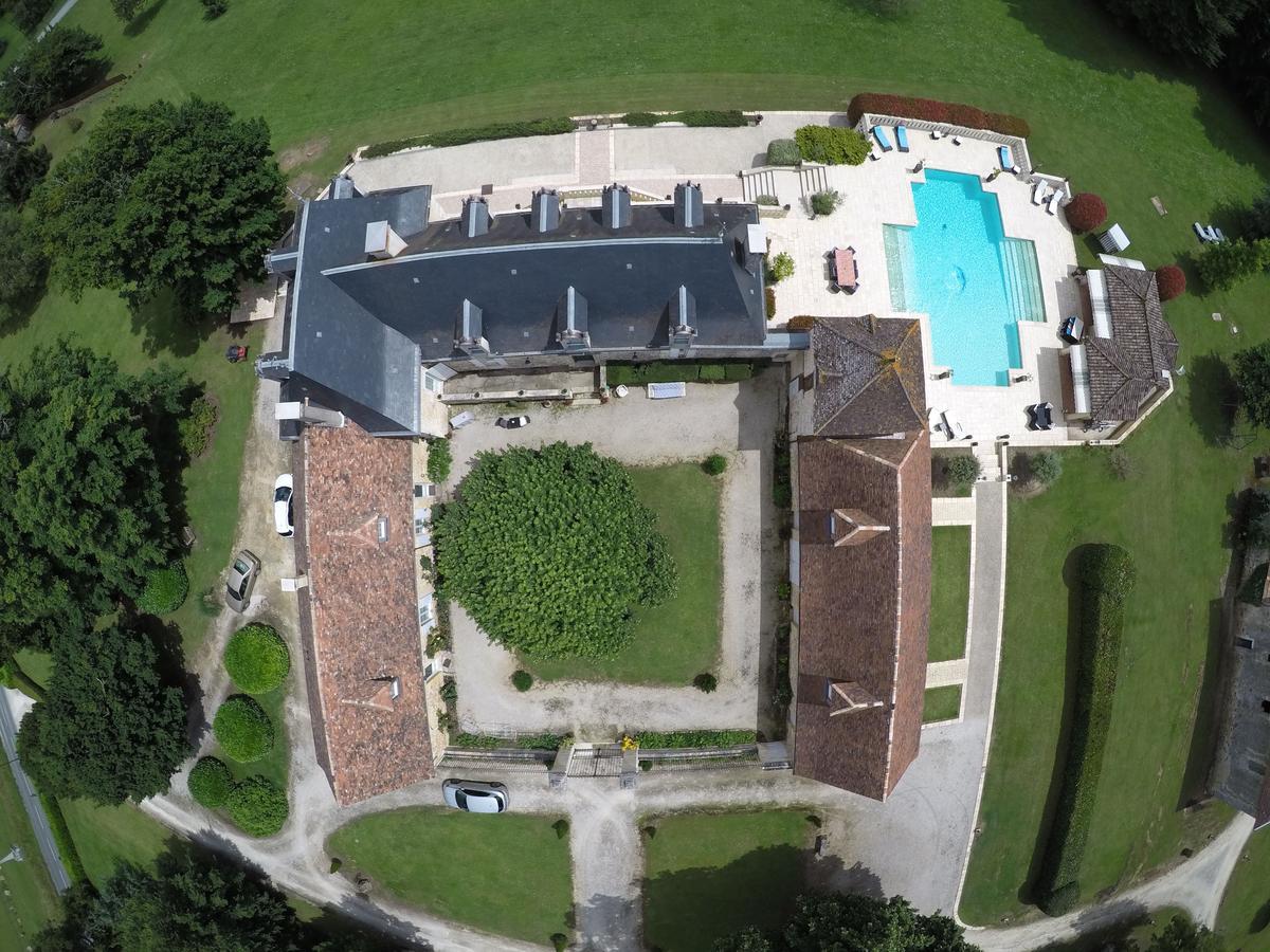 Bed and Breakfast Domaine De La Rocque Liorac-sur-Louyre Exterior foto