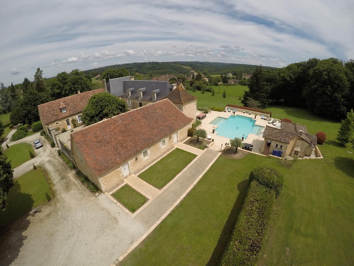 Bed and Breakfast Domaine De La Rocque Liorac-sur-Louyre Exterior foto
