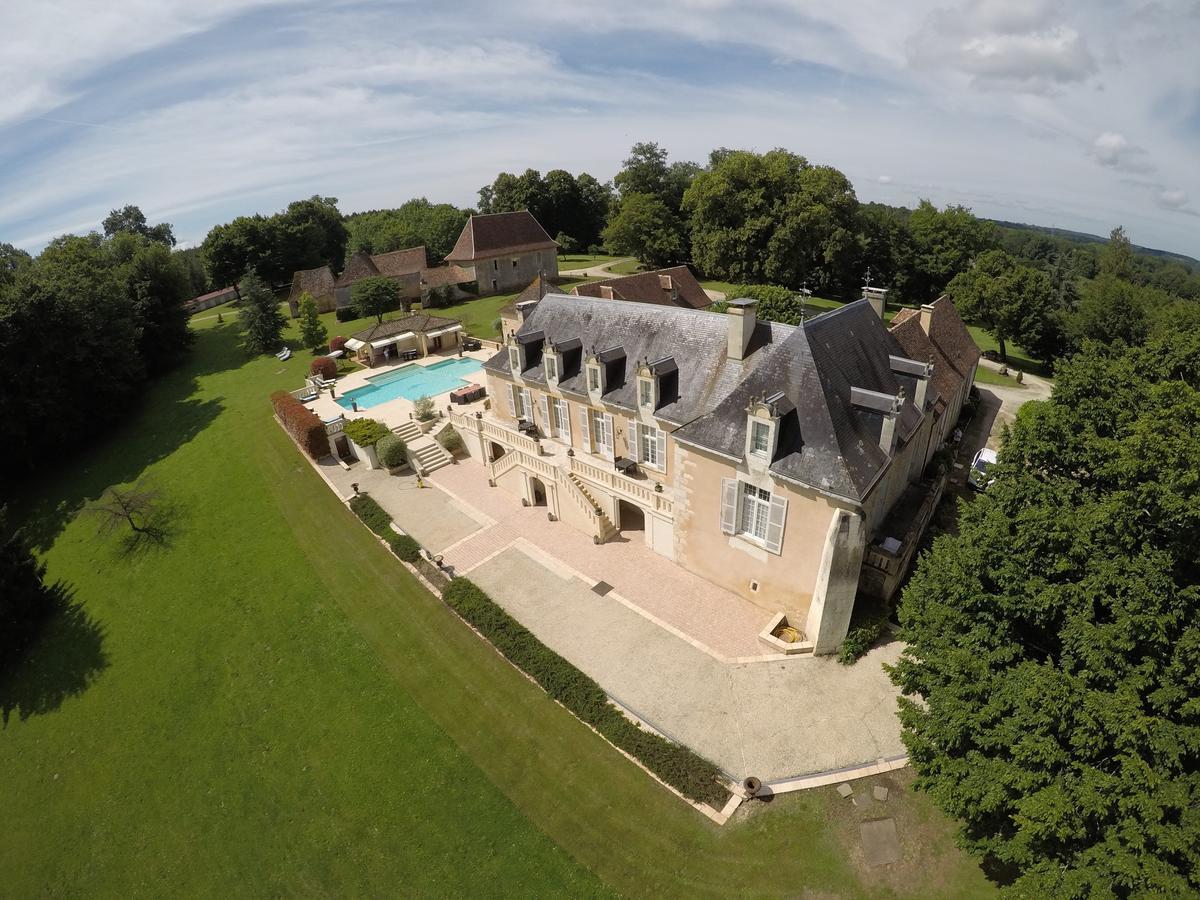 Bed and Breakfast Domaine De La Rocque Liorac-sur-Louyre Exterior foto