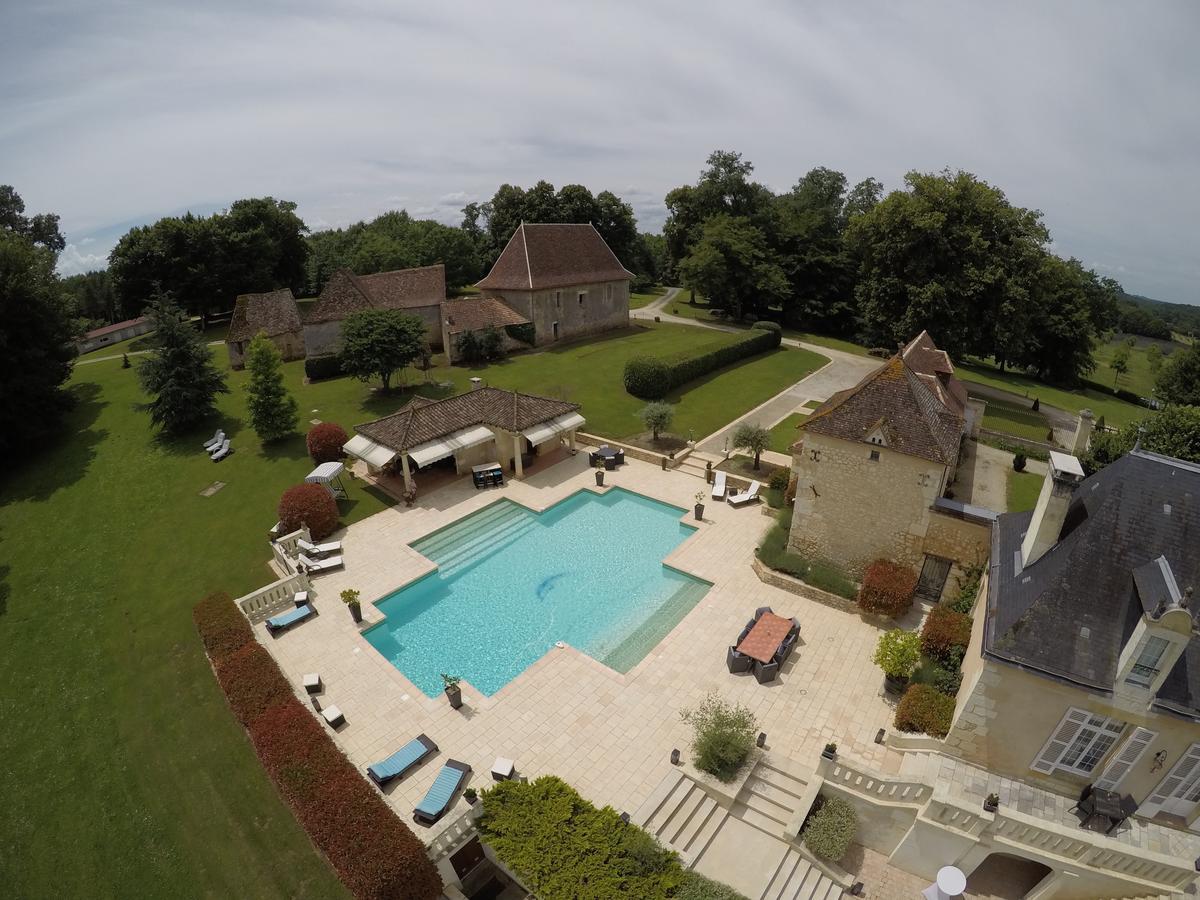 Bed and Breakfast Domaine De La Rocque Liorac-sur-Louyre Exterior foto