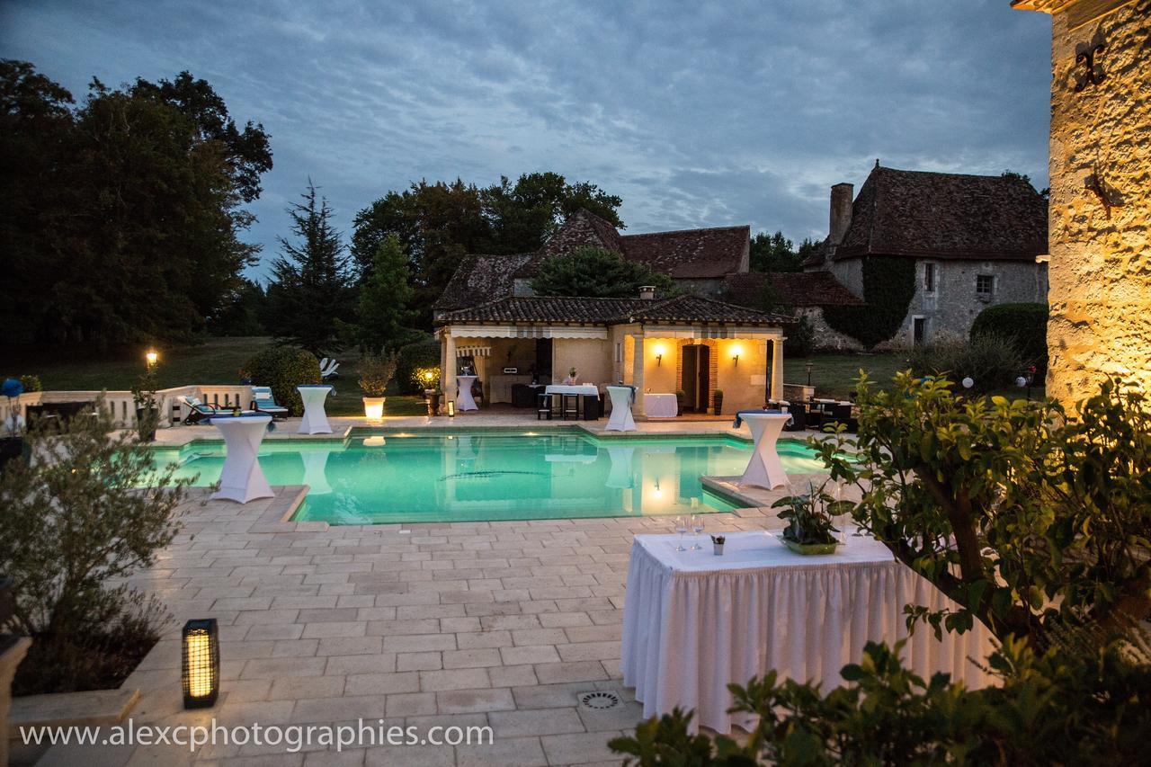 Bed and Breakfast Domaine De La Rocque Liorac-sur-Louyre Exterior foto